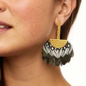 Brackish Lace Cap Earrings